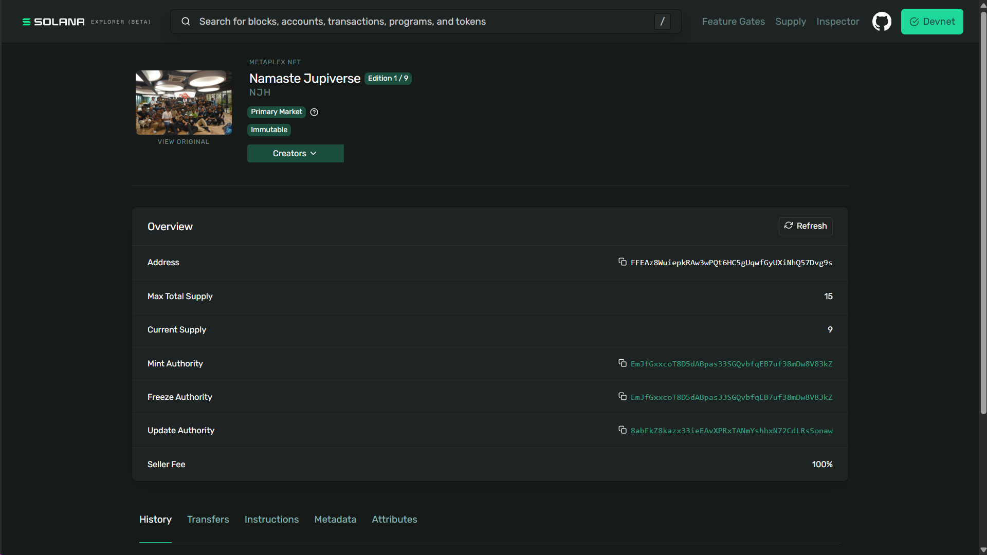 Week 1.3: NFT Minting & Rug Day screenshot